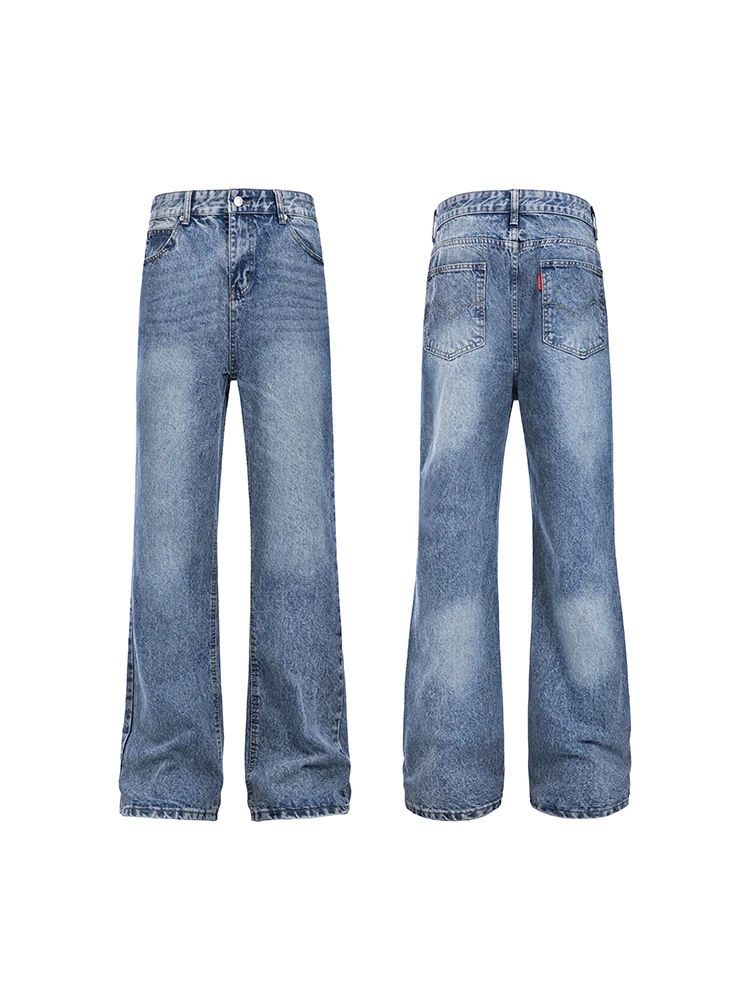 Американские винтажные синие джинсы с завышенной талией, свободные прямые длинные брюки, модные джинсы с высокой талией для подростков
Американские винтажные синие джинсы с завышенной талией, свободные прямые длинные брюки, модные джинсы с высокой талией для подростков