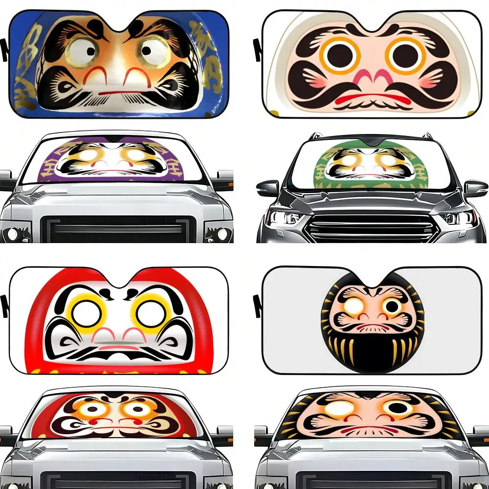 Pattern U-Ugly C-Cute D-Daruma Sun Visor Car Windshield Sunshade Foldable Automotive Protection Sun Block Cover
Pattern U-Ugly C-Cute D-Daruma Sun Visor Car Windshield Sunshade Foldable Automotive Protection Sun Block Cover