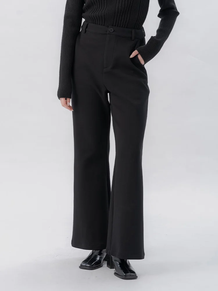 Queenop Autumn Winter Space Cotton Micro Flared Suit Pants High Waist Long Trousers Women's Faion Retro Sle Commute Wear
Queenop Autumn Winter Space Cotton Micro Flared Suit Pants High Waist Long Trousers Women's Faion Retro Sle Commute Wear