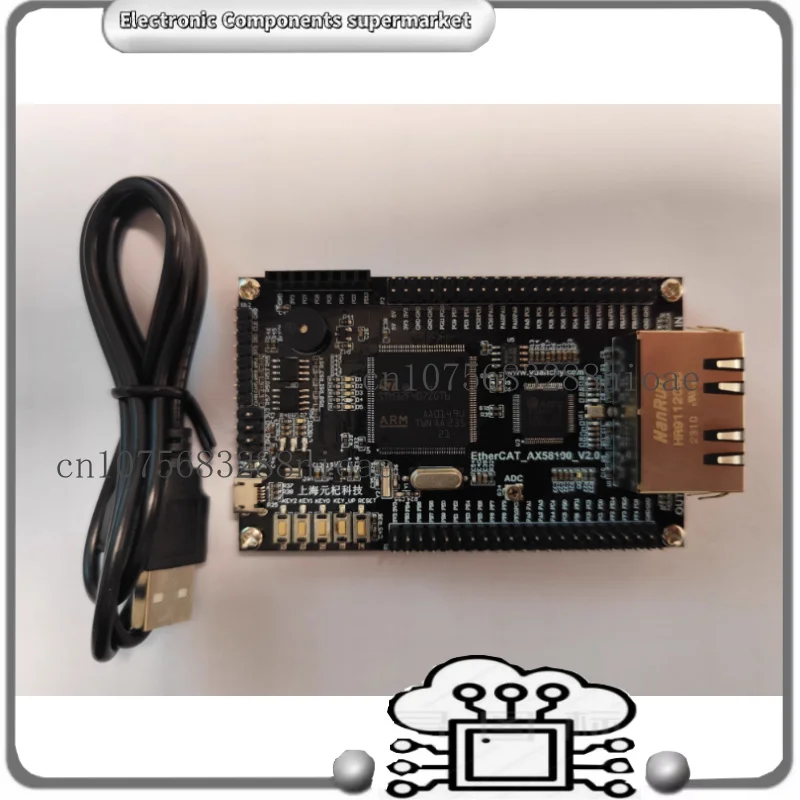 AX58100 + STM32F407 EtherCAT Servo CIA402 Development Board OLED Downloader USB STM32 F407
AX58100 + STM32F407 EtherCAT Servo CIA402 Development Board OLED Downloader USB STM32 F407