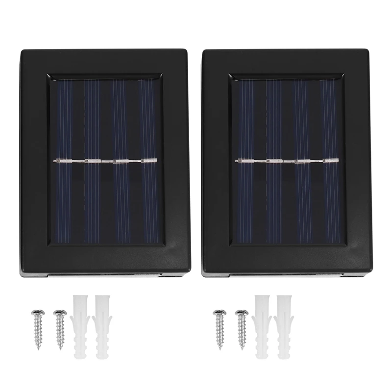 2Pcs 2 LED IP65 Waterproof Solar Wall Lamp Outdoor Garden Household Decorative Outdoor Garden Wall Lamp ,White
2Pcs 2 LED IP65 Waterproof Solar Wall Lamp Outdoor Garden Household Decorative Outdoor Garden Wall Lamp ,White