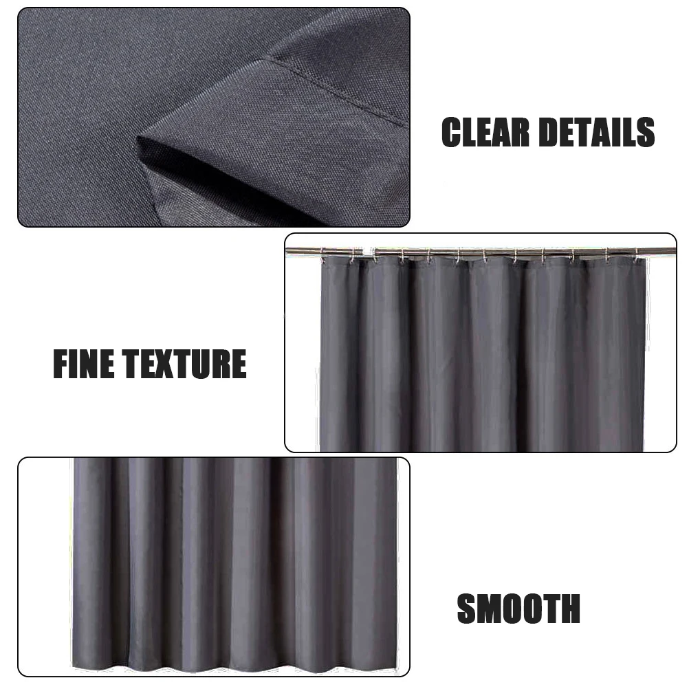 Waterproof Shower Curtain Polyester Fabric Bathroom Decoration Simple Child Anti Wrinkle Silky Drape Classic Colors Suitable
Waterproof Shower Curtain Polyester Fabric Bathroom Decoration Simple Child Anti Wrinkle Silky Drape Classic Colors Suitable