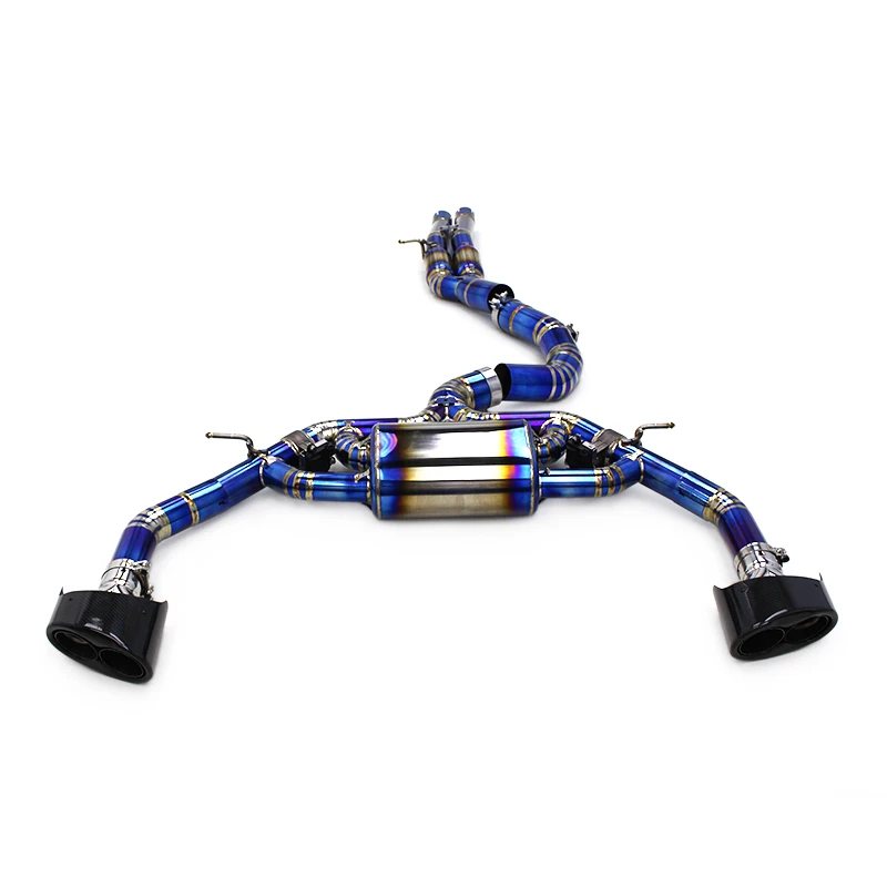 OEM Valvetronic Exhaust Pipes For Audi RS3 2.5T 2016-2023 Titanium Catback Muffler Plated Black Tips
OEM Valvetronic Exhaust Pipes For Audi RS3 2.5T 2016-2023 Titanium Catback Muffler Plated Black Tips