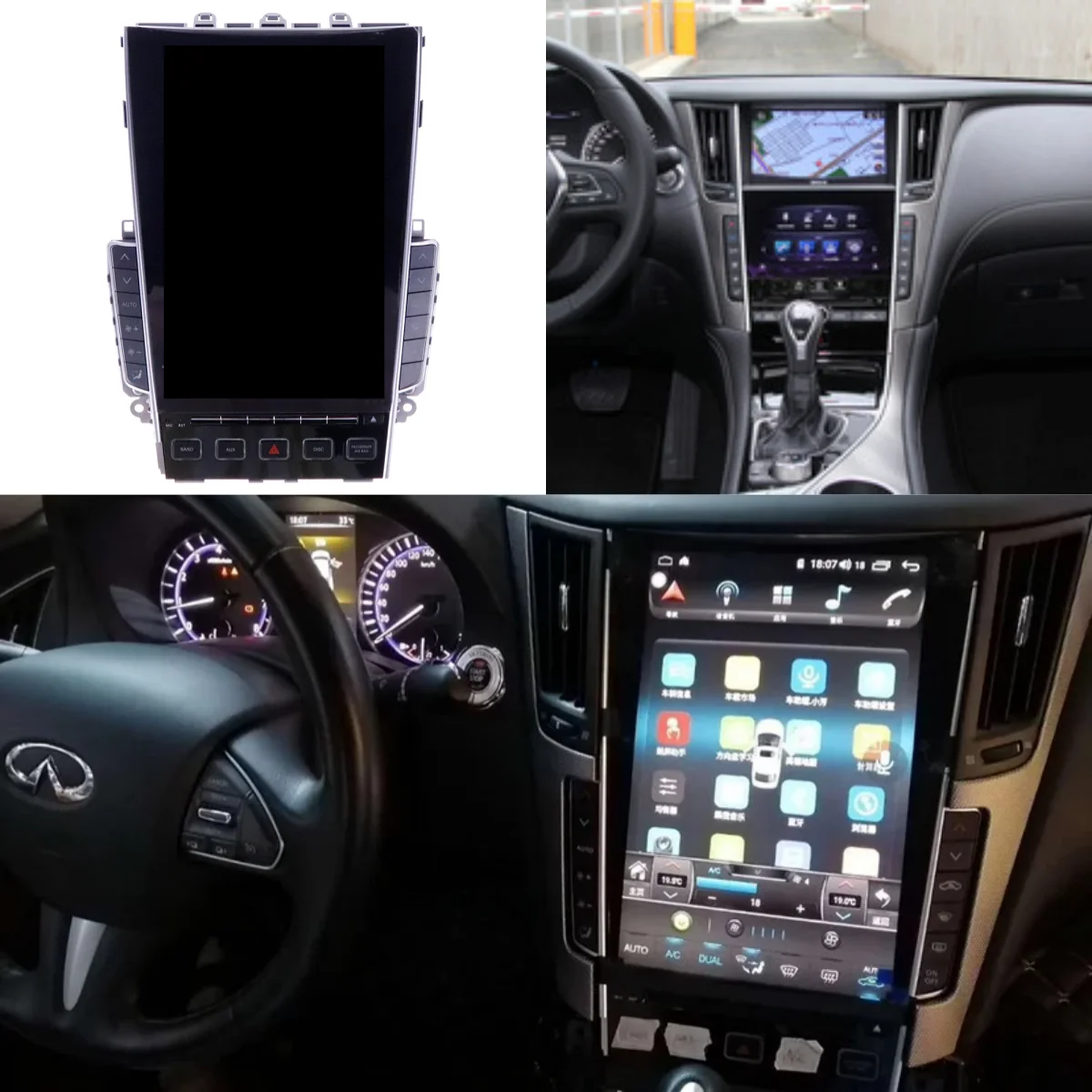 12.1Inch For Infiniti Q50 Q50L For HD Touch Screen Multimedia Android 13 Car Radio Auto Head Unit GPS Navigation DVD Video
12.1Inch For Infiniti Q50 Q50L For HD Touch Screen Multimedia Android 13 Car Radio Auto Head Unit GPS Navigation DVD Video