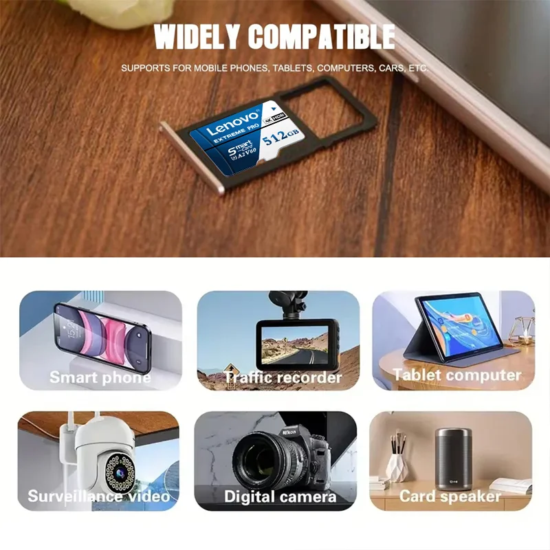Lenovo Micro SD Card Memory Storage 512GB 256GB High Speed 128GB 64GB Class 10 SD TF Flash Drive for Drop shipping Newest 2026
Lenovo Micro SD Card Memory Storage 512GB 256GB High Speed 128GB 64GB Class 10 SD TF Flash Drive for Drop shipping Newest 2026