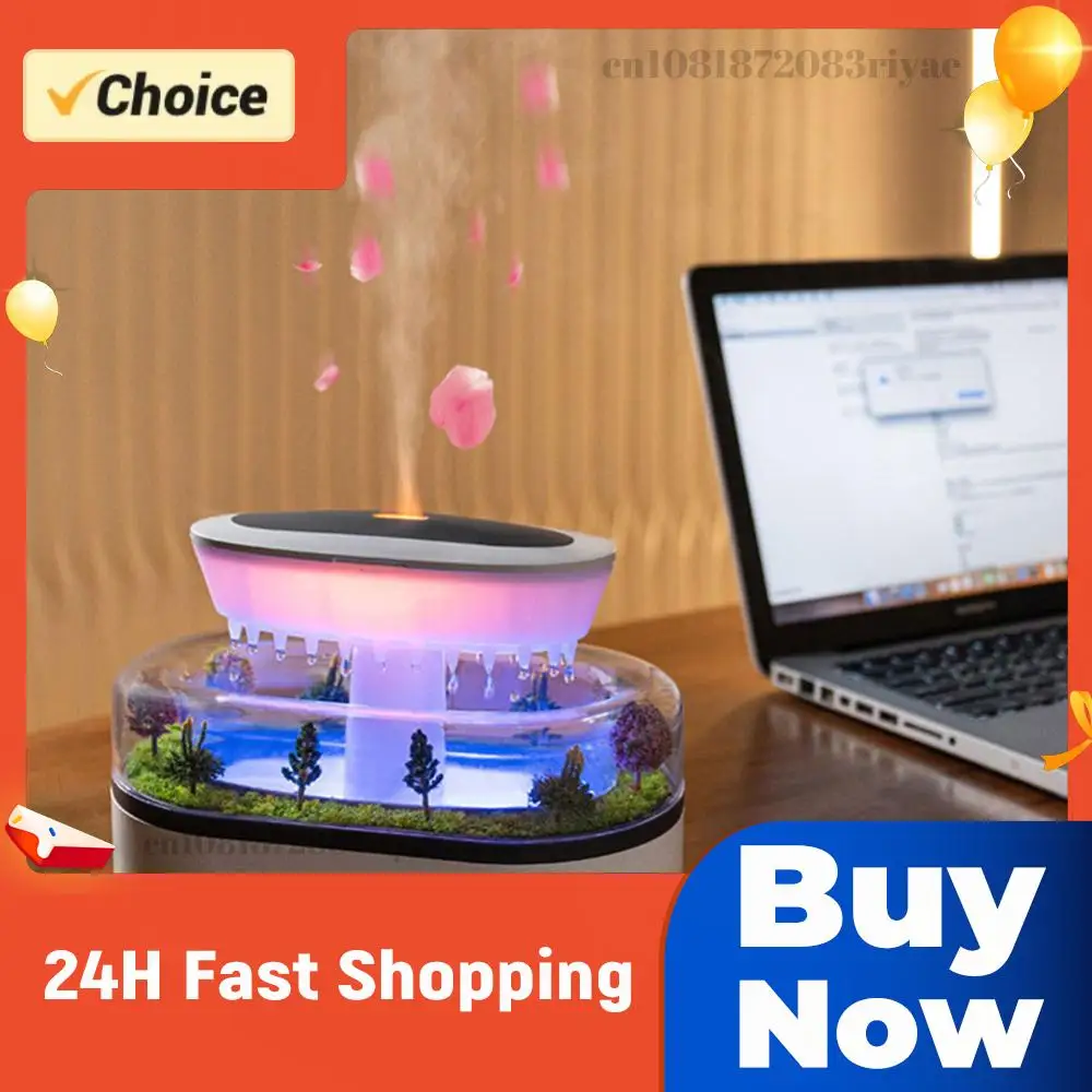 Аромадиффузор с эффектом капель воды, микроландшафтный, с 7 режимами ночного освещения, увлажнитель воздуха
Аромадиффузор с эффектом капель воды, микроландшафтный, с 7 режимами ночного освещения, увлажнитель воздуха