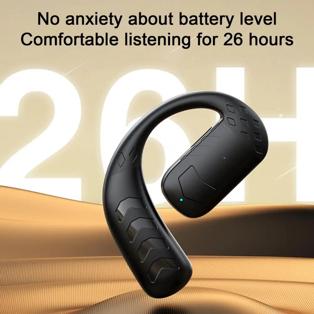 Bluetooth Earphone Stereo Sound Strong Bass Ear Hook Design Single Earphone Wireless Earphone Stable Connection Sports Headphone
Bluetooth Earphone Stereo Sound Strong Bass Ear Hook Design Single Earphone Wireless Earphone Stable Connection Sports Headphone