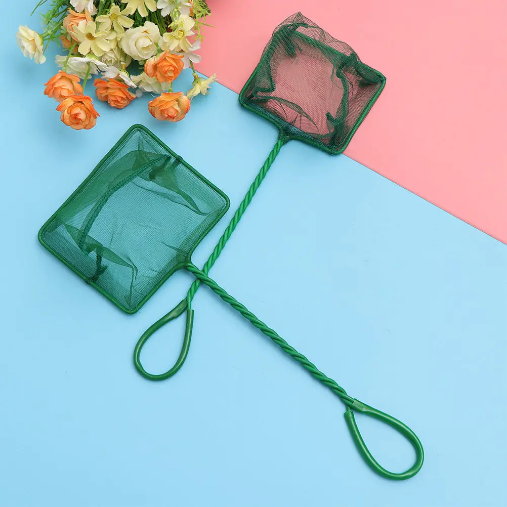 Набор из 3 рыболовных сетей: нейлоновые сетки 4, 5 и 6 дюймов с утолщенными противоскользящими ручками для аквариума
Набор из 3 рыболовных сетей: нейлоновые сетки 4, 5 и 6 дюймов с утолщенными противоскользящими ручками для аквариума