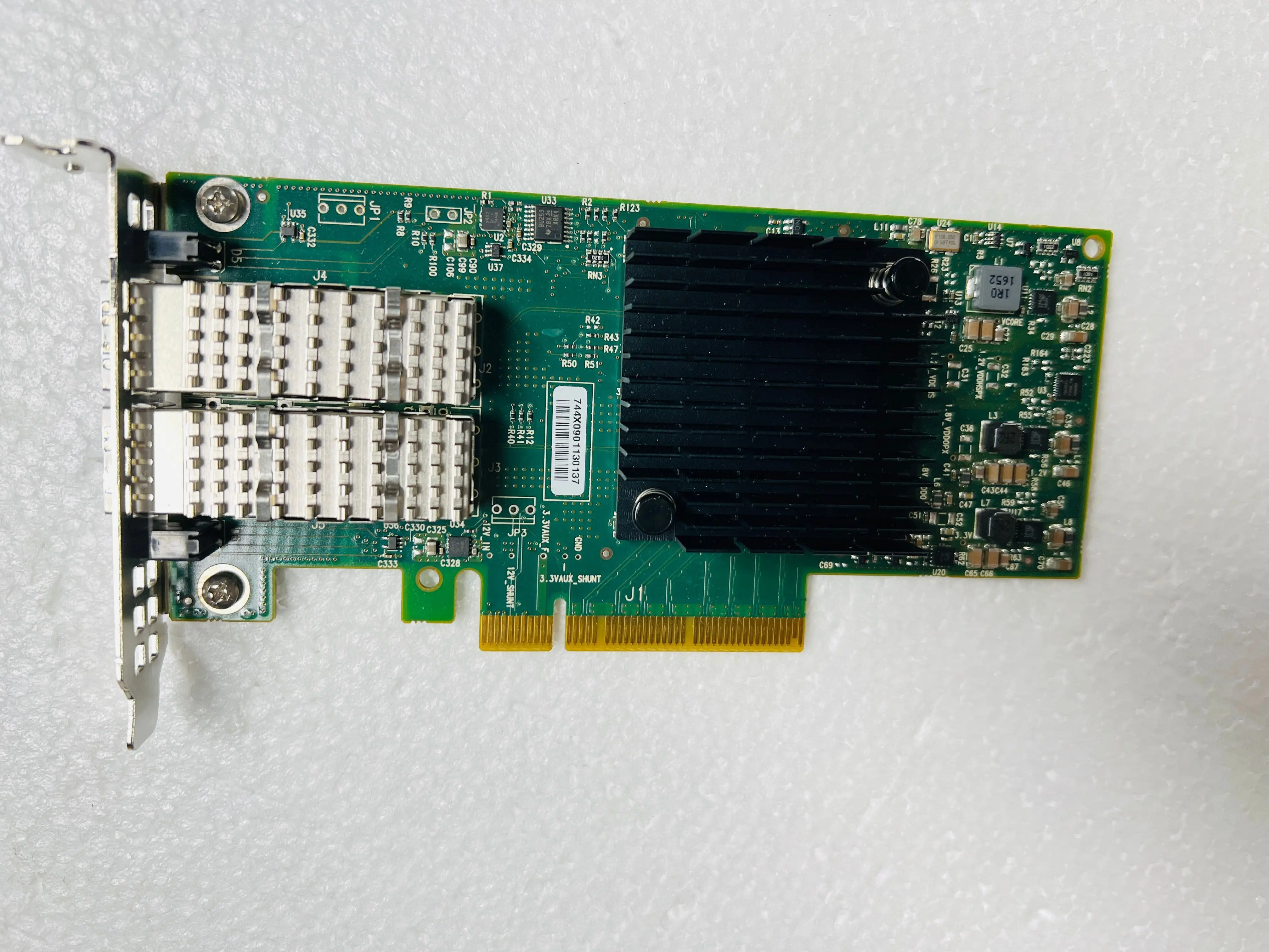 25G Dual Port NIC CX4121C ConnectX-4 LX, MCX4121A-ACAT 0MRT0D 020NJD SFP28 PCIe 3.0 x8 Network Card
25G Dual Port NIC CX4121C ConnectX-4 LX, MCX4121A-ACAT 0MRT0D 020NJD SFP28 PCIe 3.0 x8 Network Card