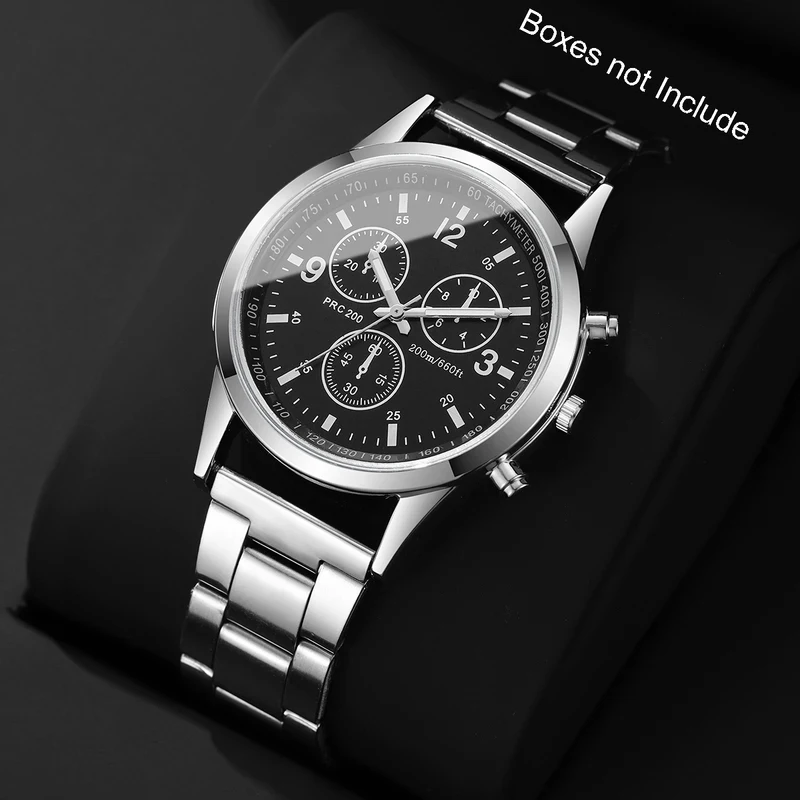 Men's Luxury Watch Men's Watch Quartz Business Watches Long-lasting And Durable Watch Alloy Watch Strap 【Watch Box Not Included】
Men's Luxury Watch Men's Watch Quartz Business Watches Long-lasting And Durable Watch Alloy Watch Strap 【Watch Box Not Included】