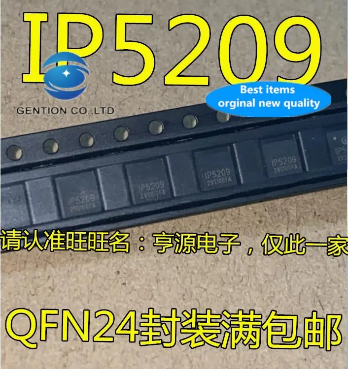 10pcs 100% orginal new in stock IP5209 1P5209 QFN24 SMD Mobile Power = / Power Bank Motherboard Chip Charging IC
10pcs 100% orginal new in stock IP5209 1P5209 QFN24 SMD Mobile Power = / Power Bank Motherboard Chip Charging IC