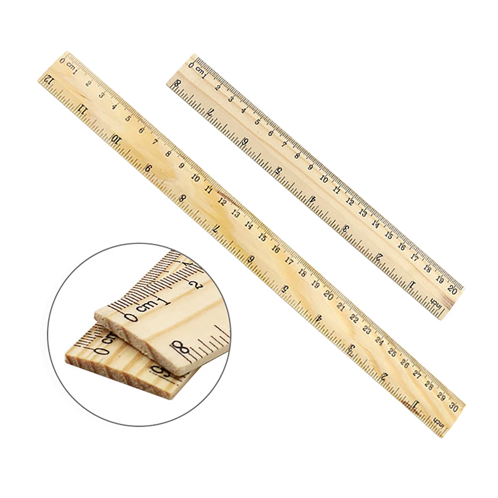 20/30cm Wooden Straight Rulers Drawing Tool Desk Accessories Student Teacher Stationery School Office Supplies
20/30cm Wooden Straight Rulers Drawing Tool Desk Accessories Student Teacher Stationery School Office Supplies