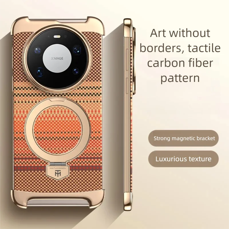Luxury Frameless Magnetic Case for Huawei Pura 70 pro+ plus 80 Ultra - Borderless Cover with 360 Ring Stand & Heat Dissipation
Luxury Frameless Magnetic Case for Huawei Pura 70 pro+ plus 80 Ultra - Borderless Cover with 360 Ring Stand & Heat Dissipation