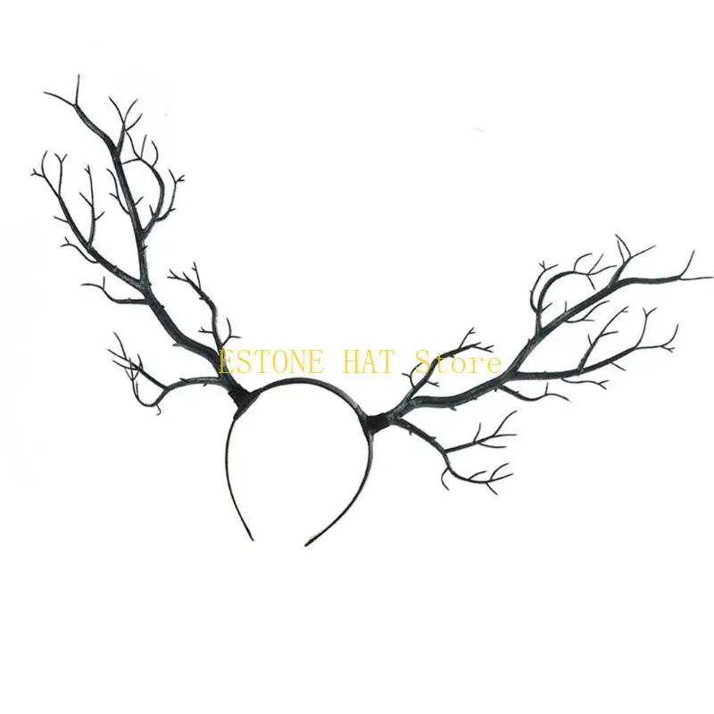 49MF готическая повязка для волос для ролевых игр, украшение для волос, гибкая реалистичная ветка, обруч для волос для темной
49MF готическая повязка для волос для ролевых игр, украшение для волос, гибкая реалистичная ветка, обруч для волос для темной
