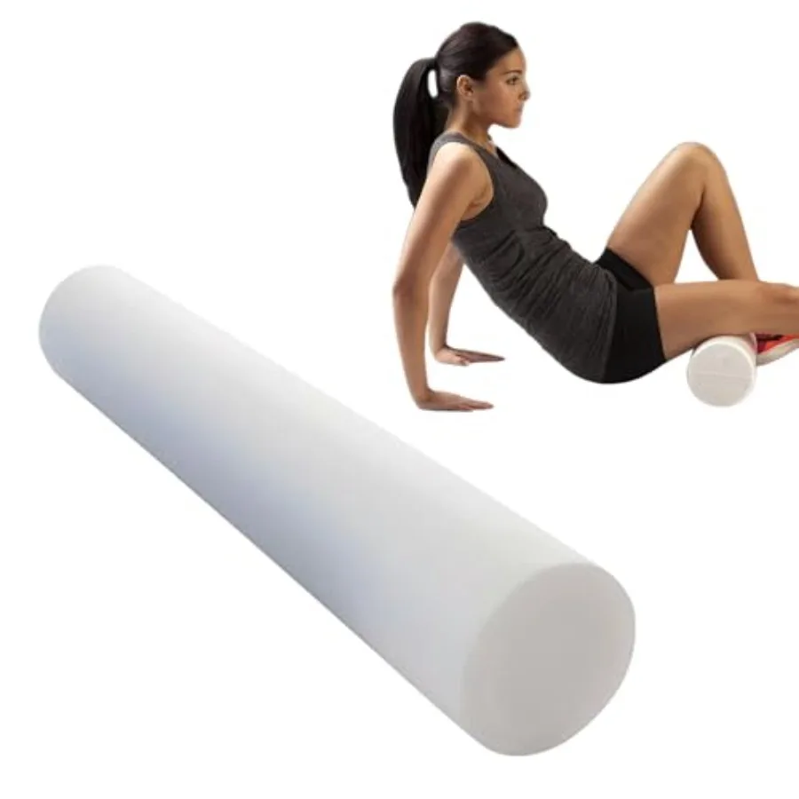 Pro Foam Roller, 6" x 36" Round; White Back Roller, Compact 6 Inch Diameter for Deep Tissue Massage, Physical Therapy, Myofasci
Pro Foam Roller, 6" x 36" Round; White Back Roller, Compact 6 Inch Diameter for Deep Tissue Massage, Physical Therapy, Myofasci