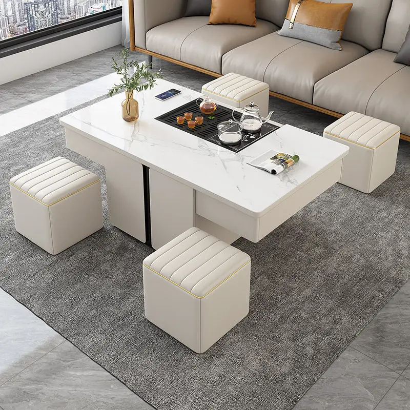 Multi-functional coffee table, electric lifting, Nordic light luxury slate tea table, tea table, cooking table
Multi-functional coffee table, electric lifting, Nordic light luxury slate tea table, tea table, cooking table