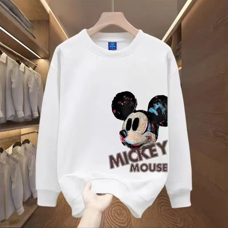 Disney Mickey cute creative cartoon print new loose comfortable simple fashionable long-sleeved round neck pullover sweatshirt
Disney Mickey cute creative cartoon print new loose comfortable simple fashionable long-sleeved round neck pullover sweatshirt