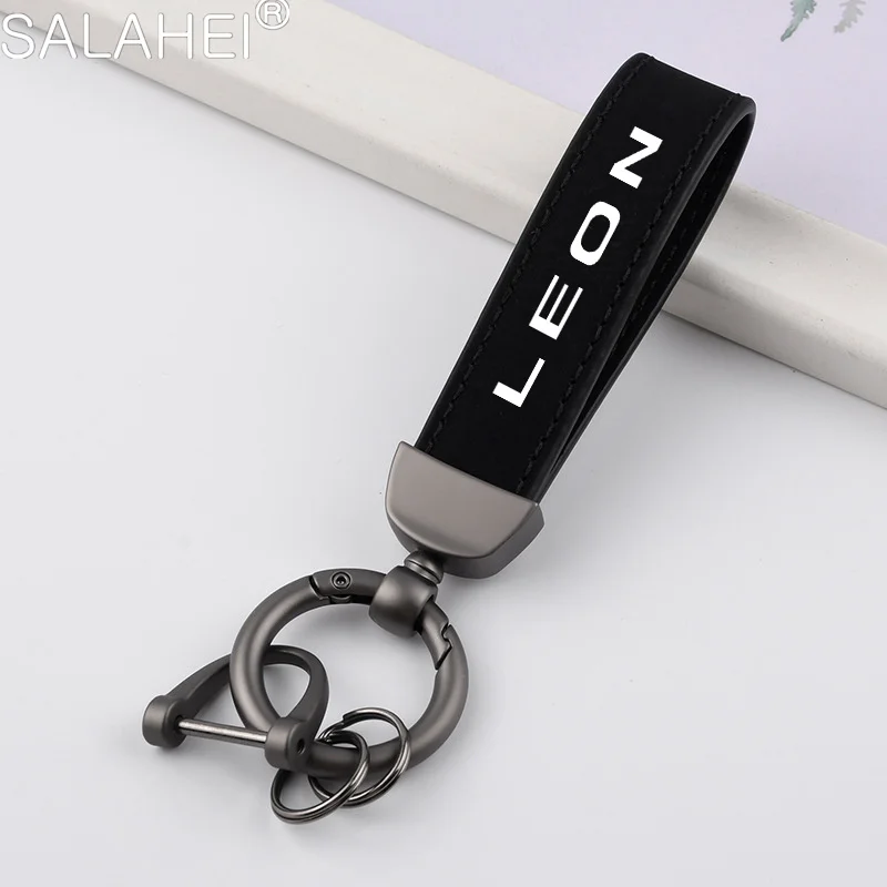 Premium Material Fashion Leather Keychain Business Gift Key Strap Men Women Car Logo Custom Keyring For Seat Leon Accessories
Premium Material Fashion Leather Keychain Business Gift Key Strap Men Women Car Logo Custom Keyring For Seat Leon Accessories