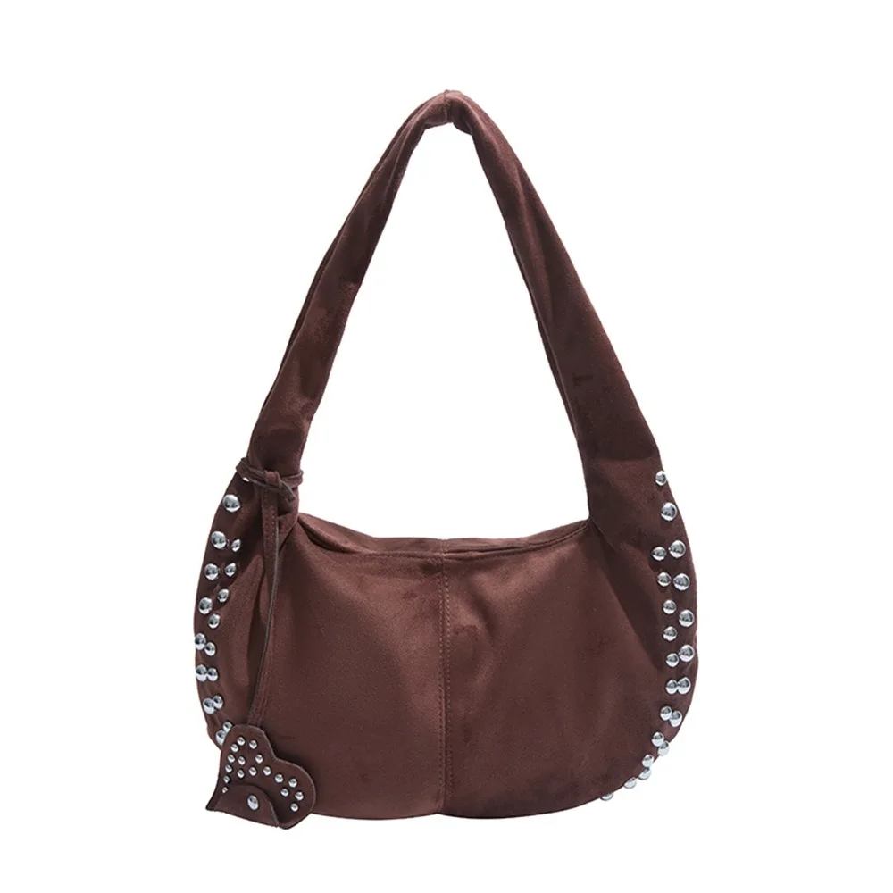 Retro American Style Deerskin Velvet Leather Handbag Large Capacity Fashion Design Locomotive Style Underarm Bag Korean Style
Retro American Style Deerskin Velvet Leather Handbag Large Capacity Fashion Design Locomotive Style Underarm Bag Korean Style