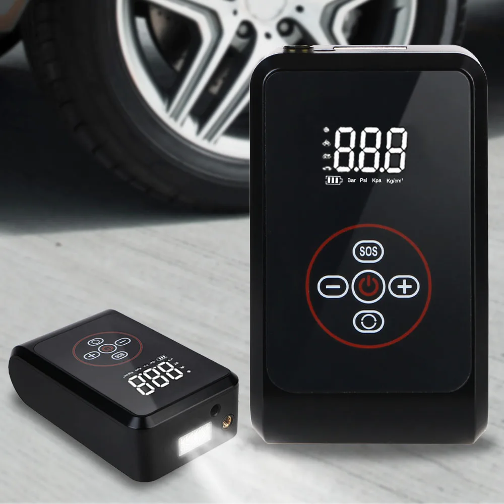 Portable Inflator for Motorcycle Bicycle Ball Car Accessories Car Air Compressor Tire Air Pump Digital With LED Flashlight
Portable Inflator for Motorcycle Bicycle Ball Car Accessories Car Air Compressor Tire Air Pump Digital With LED Flashlight