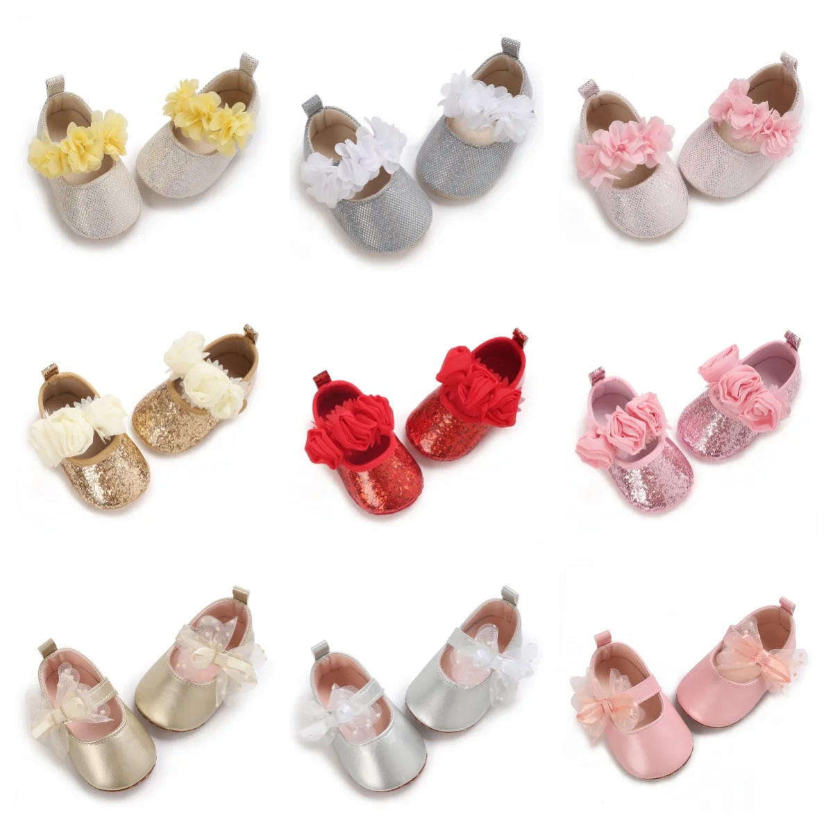 Summer fashion new little flower princess shoes for baby girls, comfortable and breathable walking shoes suitable for 0-18 month
Summer fashion new little flower princess shoes for baby girls, comfortable and breathable walking shoes suitable for 0-18 month