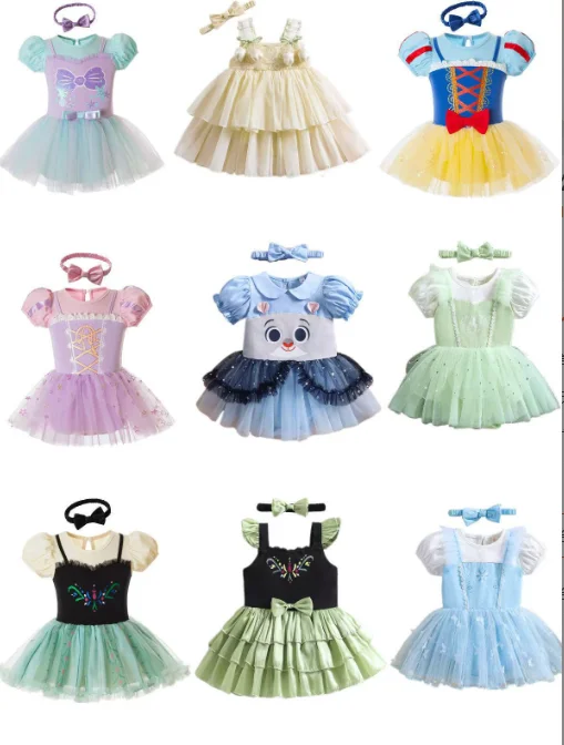 New Baby Girls Infant Flower Dress, Princess Newborn Party Cosplay Dresses 0-2 T
New Baby Girls Infant Flower Dress, Princess Newborn Party Cosplay Dresses 0-2 T