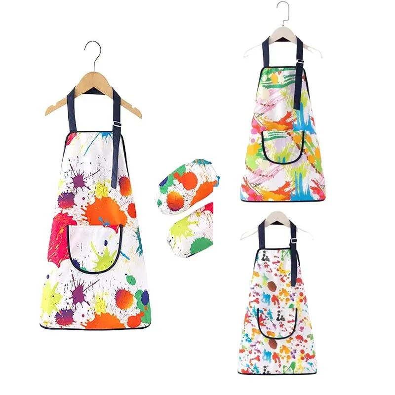 Children Painting Doodle Bib Waterproof Kindergarten Apron Sleeveless Art DIY Boom Mixed Dressing Kids Drawing Cloth Eat Apron
Children Painting Doodle Bib Waterproof Kindergarten Apron Sleeveless Art DIY Boom Mixed Dressing Kids Drawing Cloth Eat Apron