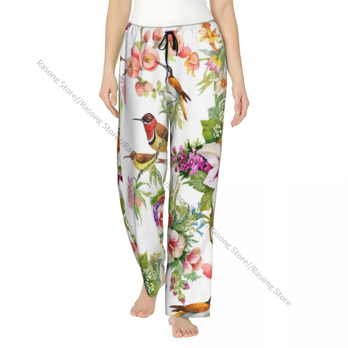 Акварельные фланелевые пижамные штаны с дикими птицами и цветами для женщин, мягкие теплые штаны для сна с эластичным поясом
Акварельные фланелевые пижамные штаны с дикими птицами и цветами для женщин, мягкие теплые штаны для сна с эластичным поясом