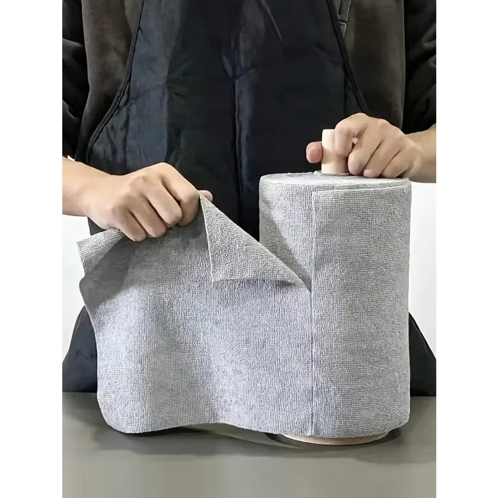 1 Roll (50pcs/20pcs) Reusable Microfiber Towels - Highly Absorbent, Tear-Resistant Cleaning Cloths, 2 Sizes Available, 25*25cm-20*20cm, Scratch-Resistant, Machine Washable, Kitchen Cleaning Cloth, Bathroom Cleaning Cloth, Stove Cleaning Cloth, Car Cleanin
1 Roll (50pcs/20pcs) Reusable Microfiber Towels - Highly Absorbent, Tear-Resistant Cleaning Cloths, 2 Sizes Available, 25*25cm-20*20cm, Scratch-Resistant, Machine Washable, Kitchen Cleaning Cloth, Bathroom Cleaning Cloth, Stove Cleaning Cloth, Car Cleanin
