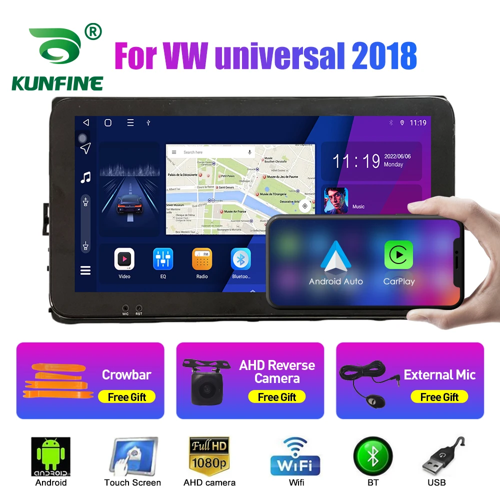 Автомобильный радиоприемник для VW, универсальный 2018, восьмиядерный Android 10,0, автомобильный DVD-плеер с GPS-навигацией, бездекольный автомобильный стерео мультимедийный плеер
Автомобильный радиоприемник для VW, универсальный 2018, восьмиядерный Android 10,0, автомобильный DVD-плеер с GPS-навигацией, бездекольный автомобильный стерео мультимедийный плеер