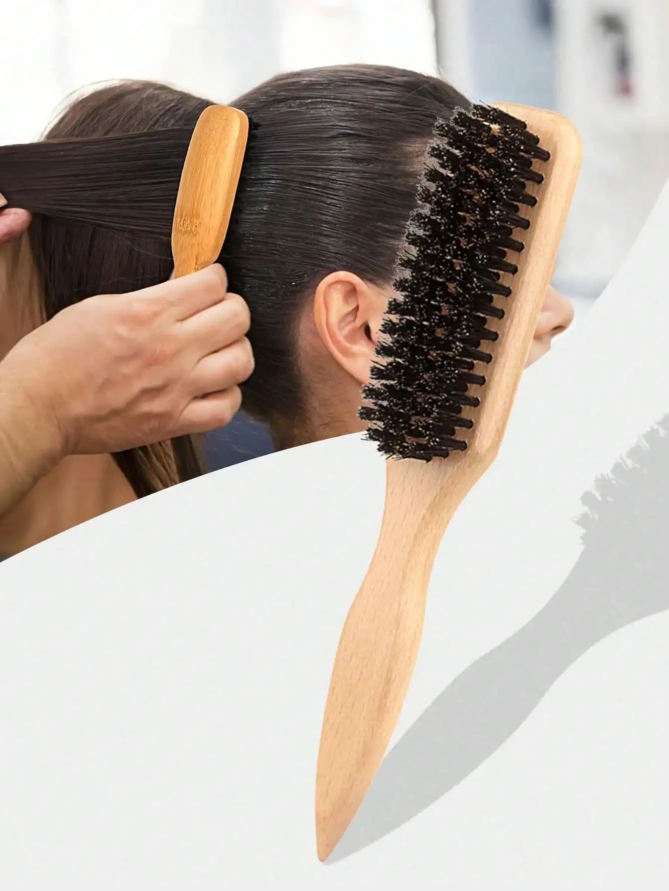 Unisex Hair Brush And Beard Brush - Fragrance-Free, Professional Styling Brush, Suitable For Thick/Thin Hair, Gradient Trimming Cleaning Comb, Smooth Styling Tool, Women Hair Brush, Hair, Travel, Hair Care Products, Hair Styling Tools
Unisex Hair Brush And Beard Brush - Fragrance-Free, Professional Styling Brush, Suitable For Thick/Thin Hair, Gradient Trimming Cleaning Comb, Smooth Styling Tool, Women Hair Brush, Hair, Travel, Hair Care Products, Hair Styling Tools