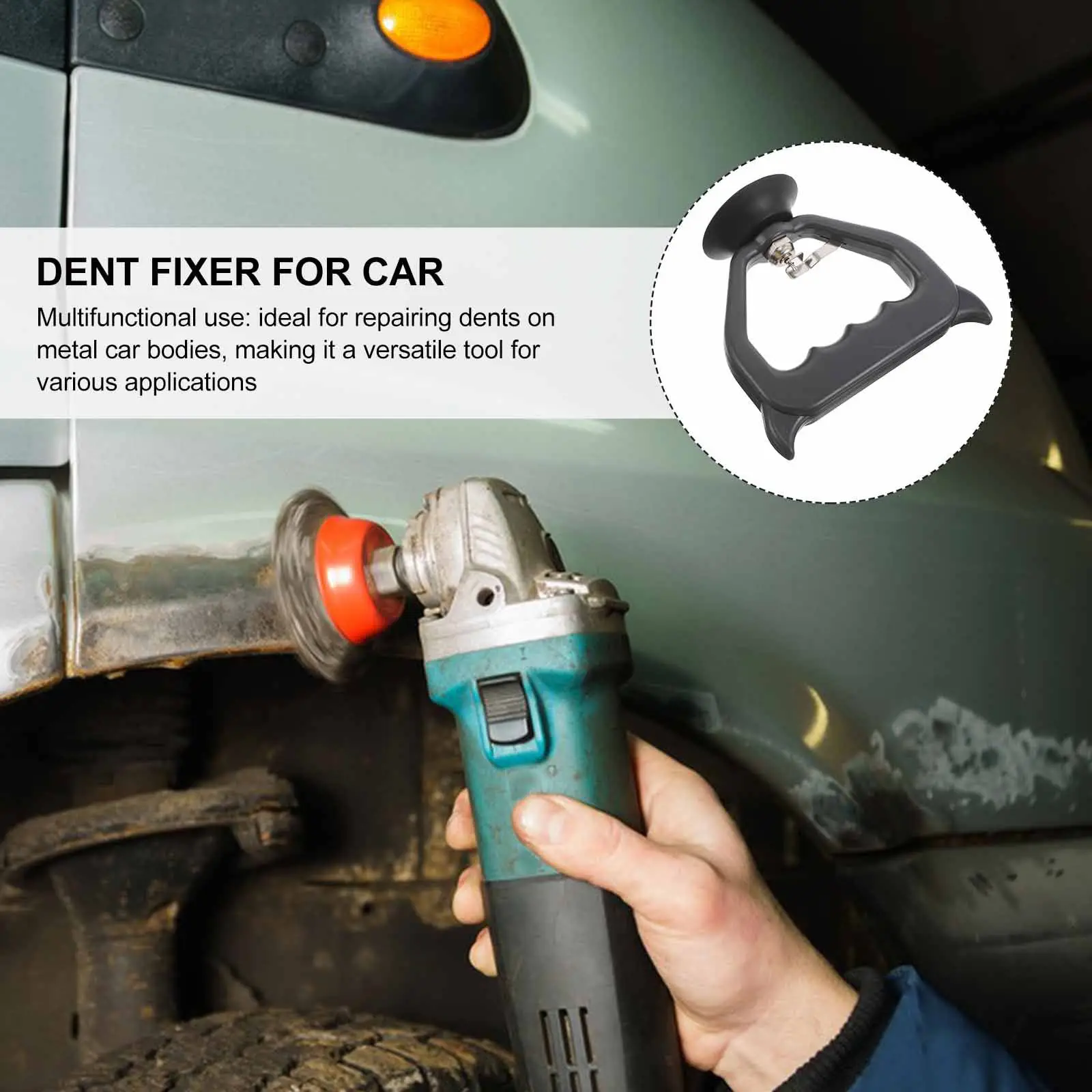 Professional Car Dent Puller Tool for Paintless Auto Body Repair Ergonomic Handle Dent Remover Kit for Metal Car Bodies Small
Professional Car Dent Puller Tool for Paintless Auto Body Repair Ergonomic Handle Dent Remover Kit for Metal Car Bodies Small
