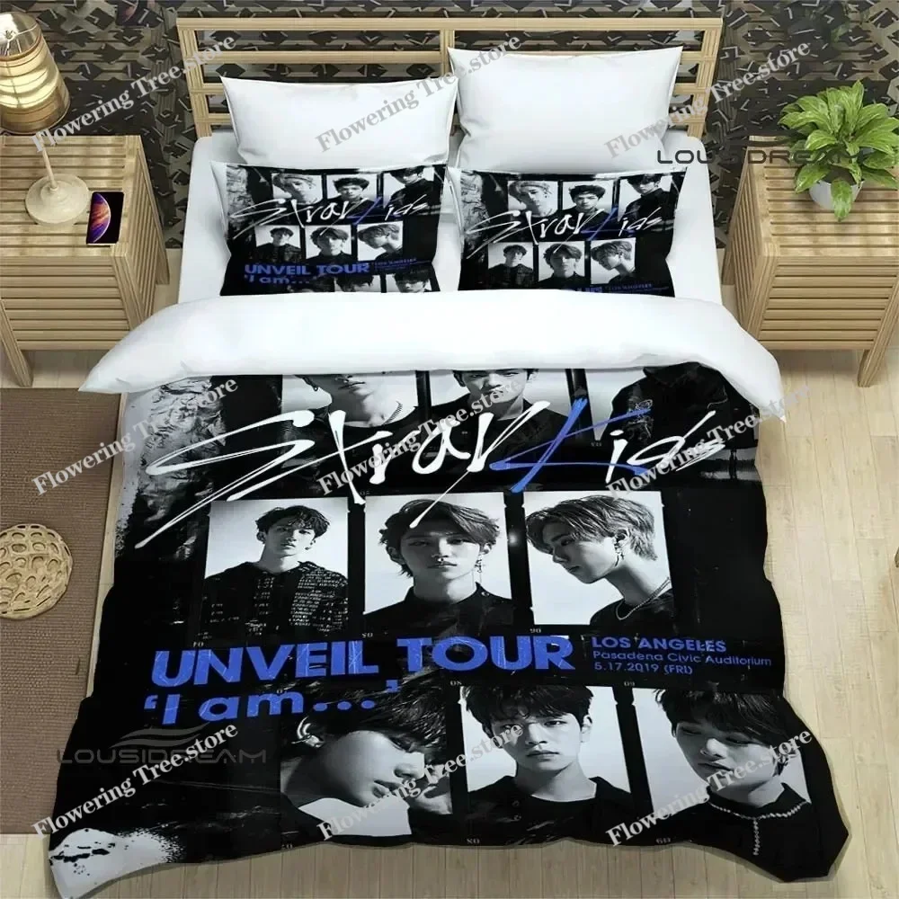 KPOP S-Stray-K-Kids Print Bedding Sets Exquisite Bed Supplies Set Duvet Cover Bed Comforter Set Bedding Set Luxury Birthday Gift
KPOP S-Stray-K-Kids Print Bedding Sets Exquisite Bed Supplies Set Duvet Cover Bed Comforter Set Bedding Set Luxury Birthday Gift