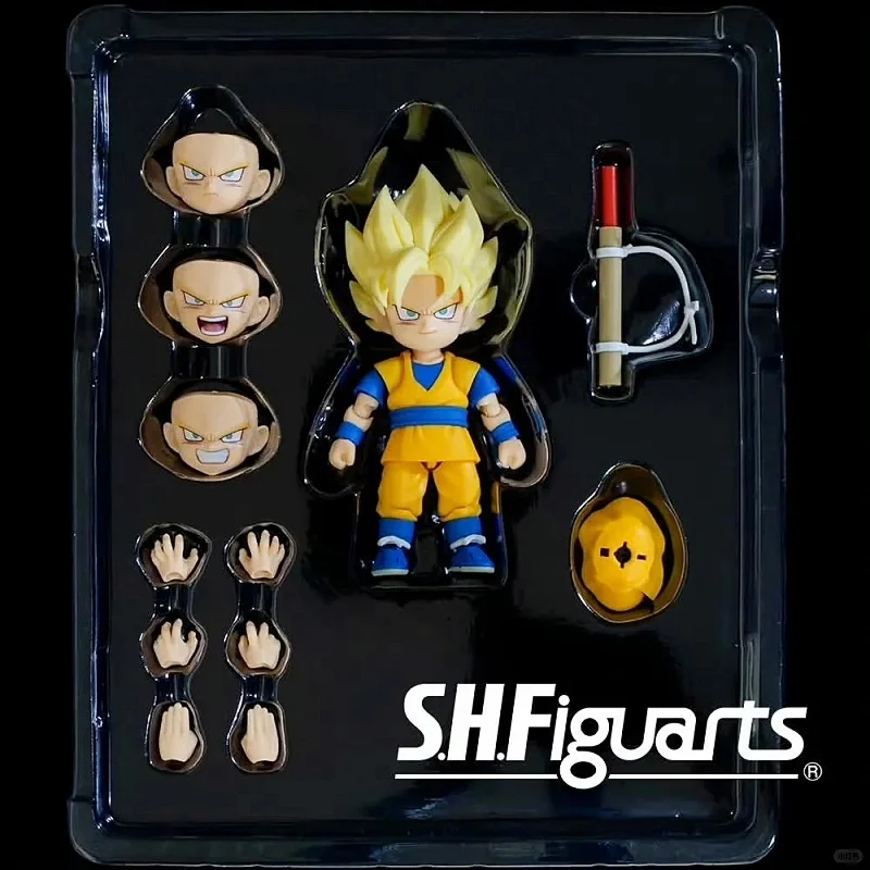 Original Bandai S.H.F Dragon Ball Daima Son Goku Super Saiyan Daima Anime Figure Pvc Model Collected Action Figure Doll Toy Gift
Original Bandai S.H.F Dragon Ball Daima Son Goku Super Saiyan Daima Anime Figure Pvc Model Collected Action Figure Doll Toy Gift