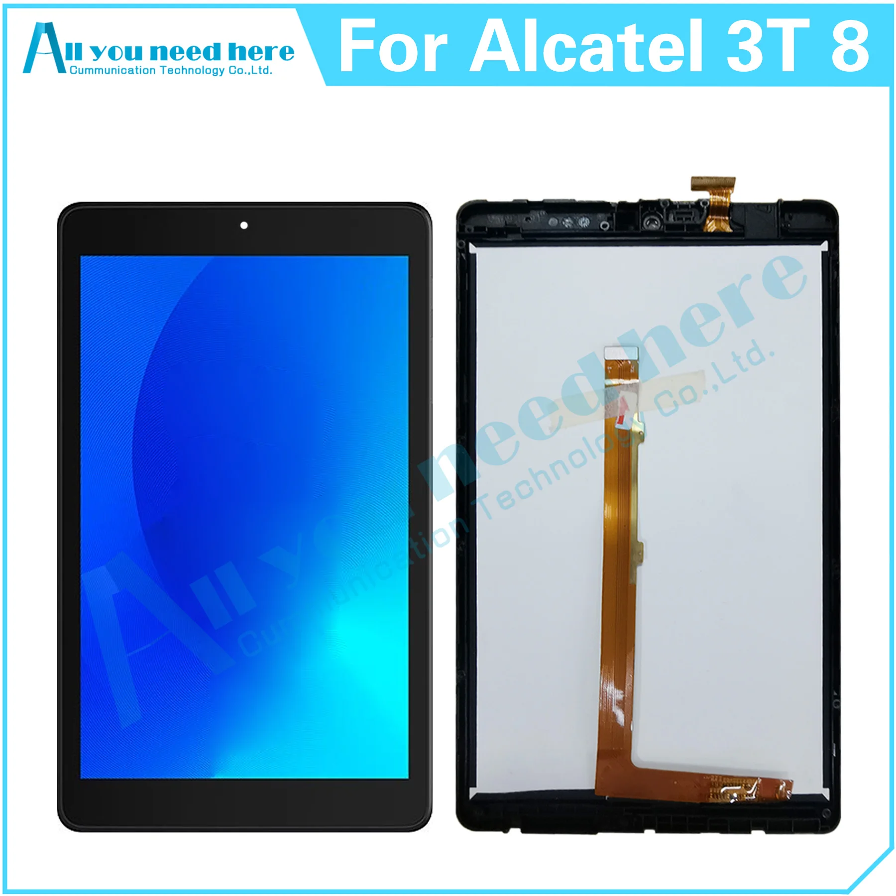 100% Test For Alcatel 3T 8 9032 LCD Display Touch Screen Digitizer Assembly Repair Parts Replacement
100% Test For Alcatel 3T 8 9032 LCD Display Touch Screen Digitizer Assembly Repair Parts Replacement