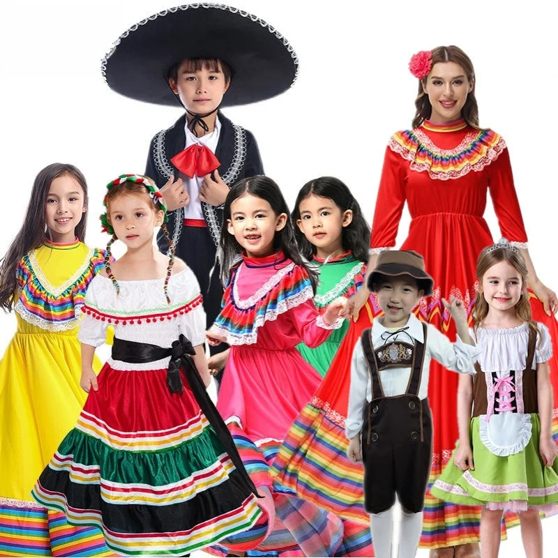 loween National Sle Cosplay Costume Robe Long Skirt Children Adults Men Women Performance Clothes Traditional Stage Outfit
loween National Sle Cosplay Costume Robe Long Skirt Children Adults Men Women Performance Clothes Traditional Stage Outfit