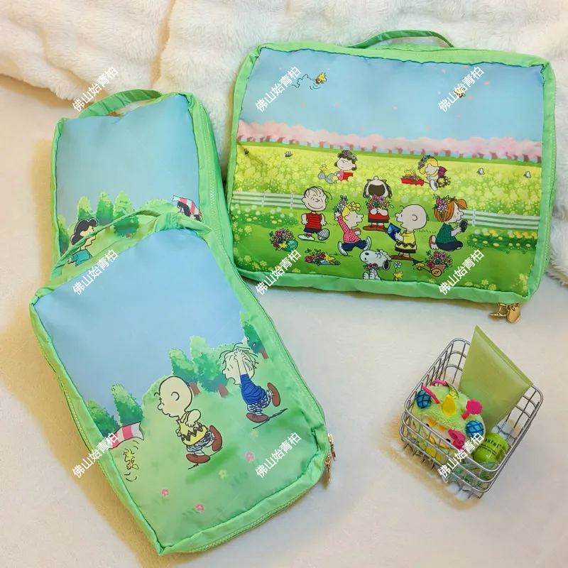 3pcs/Set Japanese Snoopy Travel Storage Bag Large-Capacity Suitcase Clothes Sundries Repackaging Bag Organizer Bag Storage Set
3pcs/Set Japanese Snoopy Travel Storage Bag Large-Capacity Suitcase Clothes Sundries Repackaging Bag Organizer Bag Storage Set