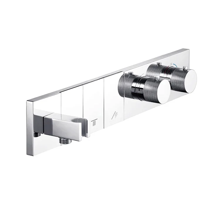 Three-Function Thermostatic Shower Set Brass Control Valve with Brushed Copper Body Button Switch Ceramic Valve Core Material
Three-Function Thermostatic Shower Set Brass Control Valve with Brushed Copper Body Button Switch Ceramic Valve Core Material