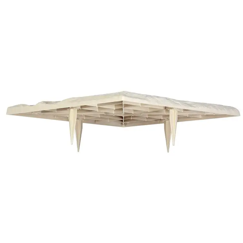 Garden stepping stones, 8 pieces, 395x395 mm, decorative paving slab with stakes, plastic paving stones, stone-look slab made of PC resin, for lawns and patios, beige
Garden stepping stones, 8 pieces, 395x395 mm, decorative paving slab with stakes, plastic paving stones, stone-look slab made of PC resin, for lawns and patios, beige