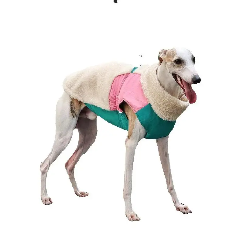 Lamb Fleece Dog Coat, Winter Warm Windproof Pet Vest with Leash Clip, for Small Medium Large Dogs
Lamb Fleece Dog Coat, Winter Warm Windproof Pet Vest with Leash Clip, for Small Medium Large Dogs