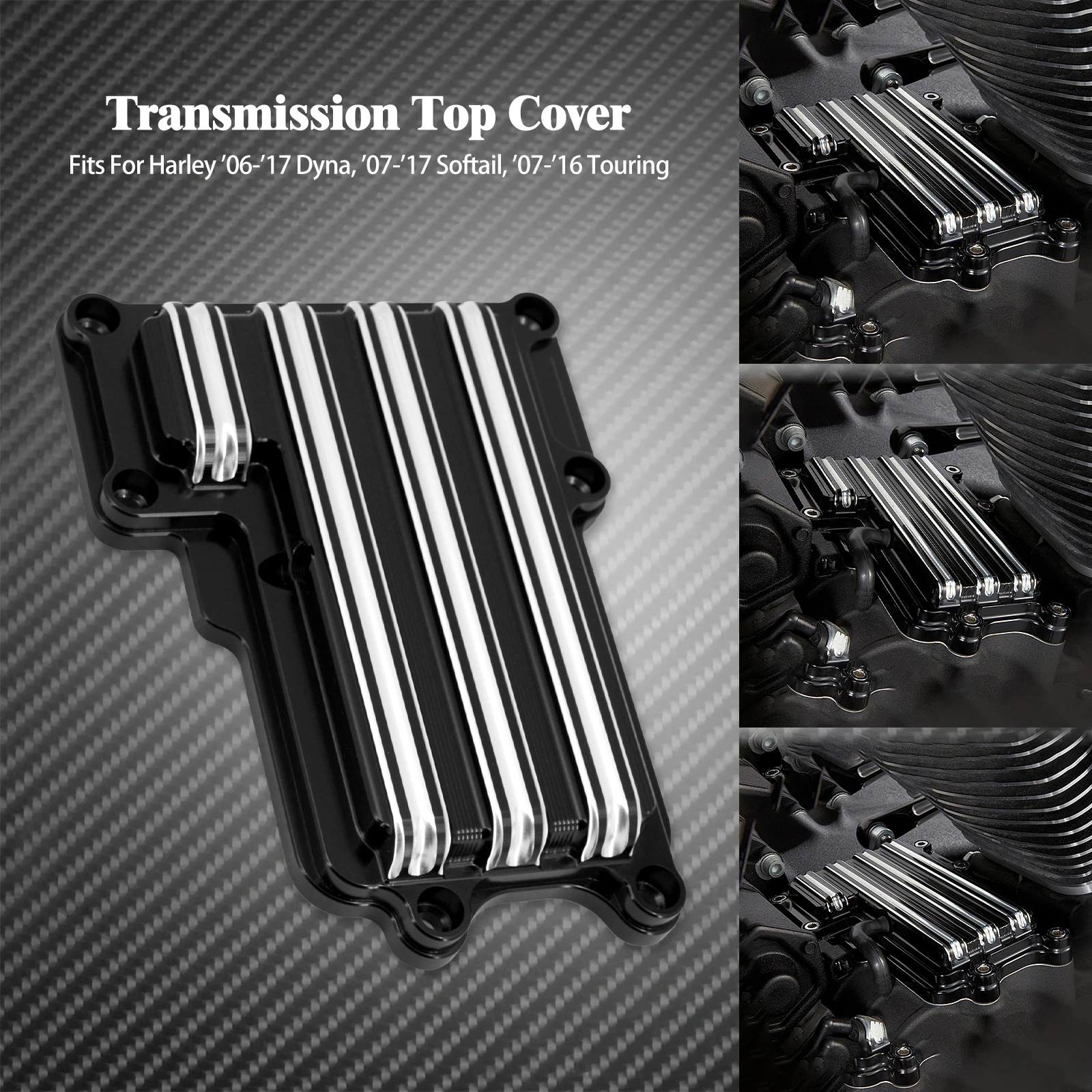 Motorcycle Transmission Cover Top Cover CNC For Harley Touring Road Glide FLTR FLHT FLTRX Softail Breakout FXSB FLSTN 2007-2016
Motorcycle Transmission Cover Top Cover CNC For Harley Touring Road Glide FLTR FLHT FLTRX Softail Breakout FXSB FLSTN 2007-2016