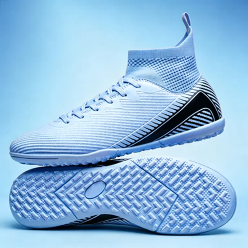 Professional Men Soccer Sneakers PU Woven Rubber TF Studs High Grip Wear-Resistant Unisex Training Shoes
Professional Men Soccer Sneakers PU Woven Rubber TF Studs High Grip Wear-Resistant Unisex Training Shoes
