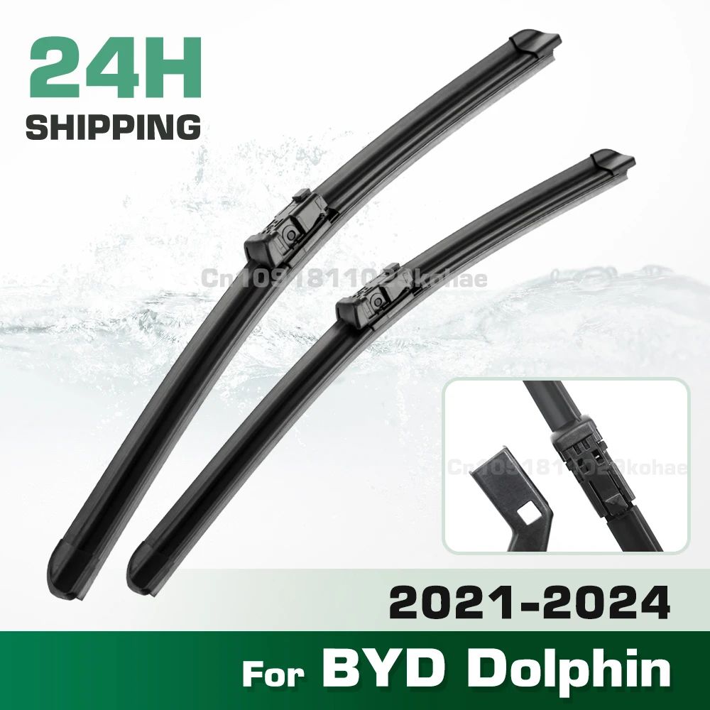 GREATROAD Wiper LHD&RHD Front Wiper Blades Set For BYD Dolphin 2021 - 2024 Windshield Windscreen Window Brush 24''+16''
GREATROAD Wiper LHD&RHD Front Wiper Blades Set For BYD Dolphin 2021 - 2024 Windshield Windscreen Window Brush 24''+16''
