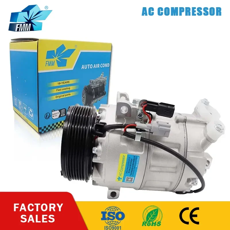 FMM DCS17EC AC Compressor for Nissan X-TRAIL T31 Renault Laguna 2007-2016 92600EN22A 92600EN22B 8200869742 Z0006203A Z0006203B
FMM DCS17EC AC Compressor for Nissan X-TRAIL T31 Renault Laguna 2007-2016 92600EN22A 92600EN22B 8200869742 Z0006203A Z0006203B