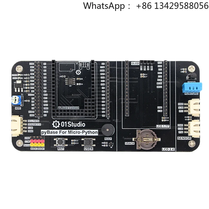 GGDX Chipboard 01Studio Pybase Micro-Python Development Board Supports Pyboard ESP32 K210 Pi Pico PyWiFi-ESP China
GGDX Chipboard 01Studio Pybase Micro-Python Development Board Supports Pyboard ESP32 K210 Pi Pico PyWiFi-ESP China