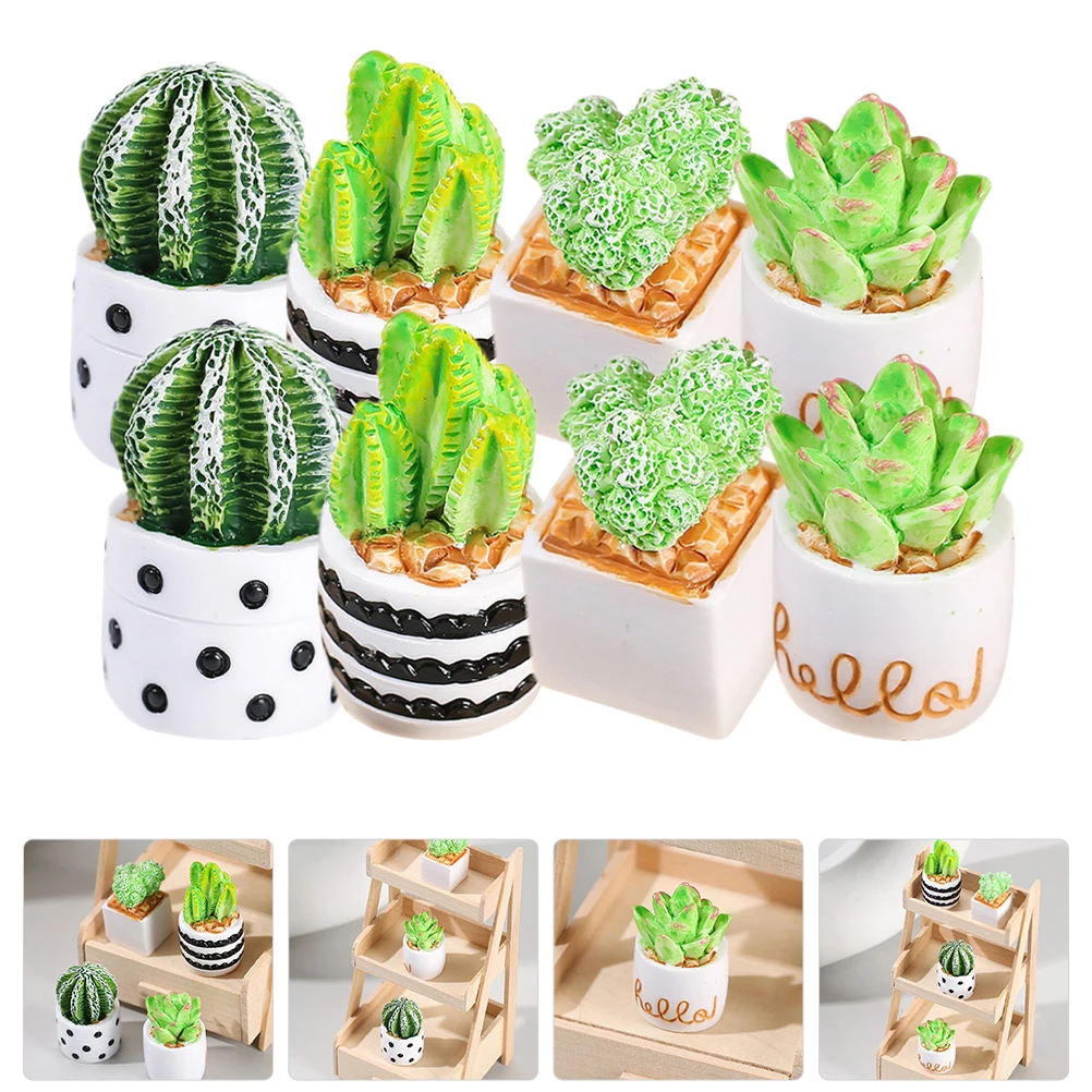 8 Pcs Cactus Ornament Miniature Landscape Artificial Plants Succulent Faux Garden Indoor Potted
8 Pcs Cactus Ornament Miniature Landscape Artificial Plants Succulent Faux Garden Indoor Potted