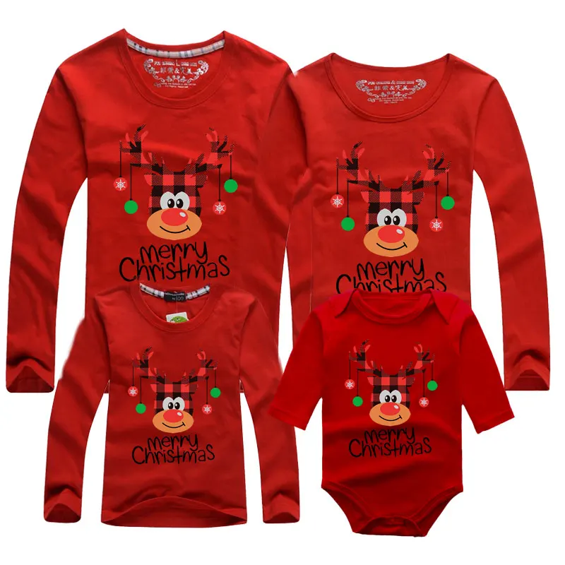 2023 New Christmas Family Matching Outfits New Year Girls Boy Mom Dad T-shirt Baby Romper Women Men Kids T-shirt Baby Romper
2023 New Christmas Family Matching Outfits New Year Girls Boy Mom Dad T-shirt Baby Romper Women Men Kids T-shirt Baby Romper