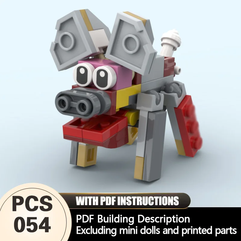 Creators Animal Series Model MOC Building Bricks Small Grey Pig Modular Technology Gifts Holiday Assemble Children Toys Suit
Creators Animal Series Model MOC Building Bricks Small Grey Pig Modular Technology Gifts Holiday Assemble Children Toys Suit
