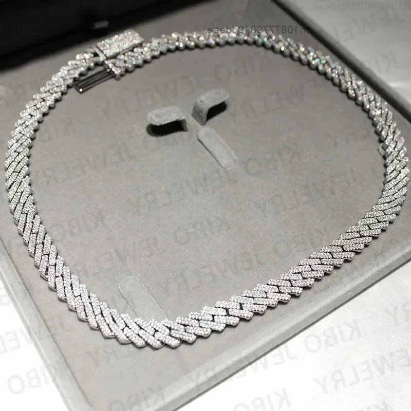 Coutom 8mm Necklace Hip Hop men Jewelry Iced Out Baguette Cut VVS S925 silver Sterling Moissanite Diamond cuban chain
Coutom 8mm Necklace Hip Hop men Jewelry Iced Out Baguette Cut VVS S925 silver Sterling Moissanite Diamond cuban chain