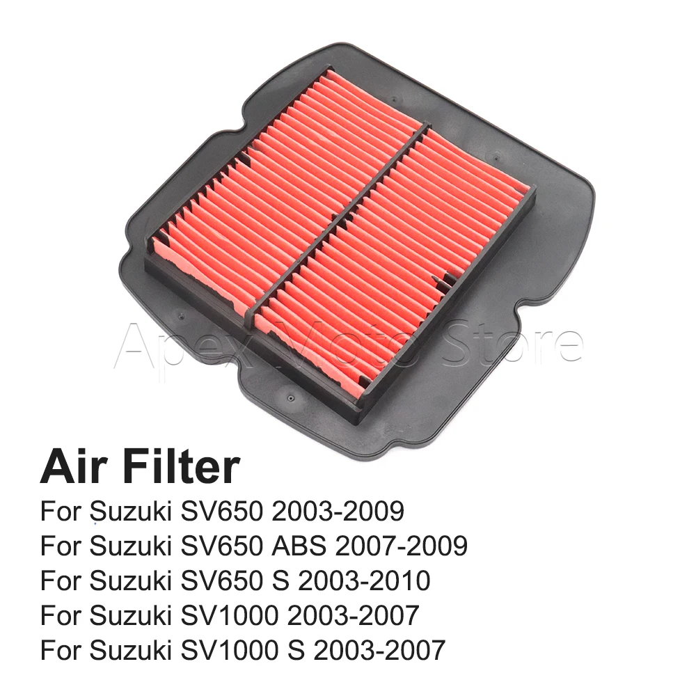 Motorcycle Air Filter Engine Intake Cleaner For Suzuki SV650 SV1000 SV 650 1000 650S 1000S SV1000S SV650S ABS 2003-2010 2009
Motorcycle Air Filter Engine Intake Cleaner For Suzuki SV650 SV1000 SV 650 1000 650S 1000S SV1000S SV650S ABS 2003-2010 2009
